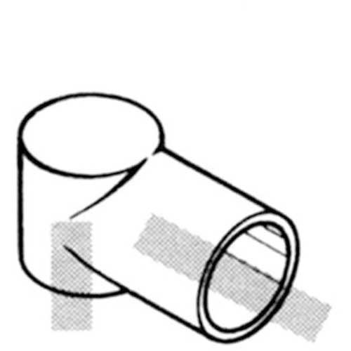 yazaki イレクター Φ28 プラスチックジョイント J-118A ブラック J-118A-S-BL