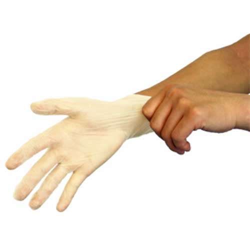 SHOWA 天然ゴム使い捨て手袋 ナイスハンドきれいな手つかいきりグローブ 天然ゴム 100枚入 Lサイズ NHKTTGNR-L100P