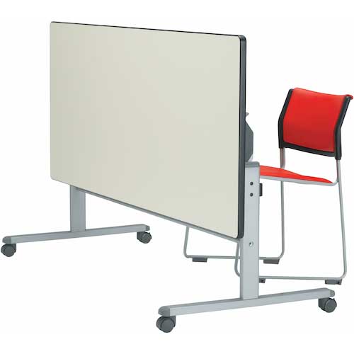 【廃番】OHSHIO 椅子掛けフラップテーブル OHG-1875