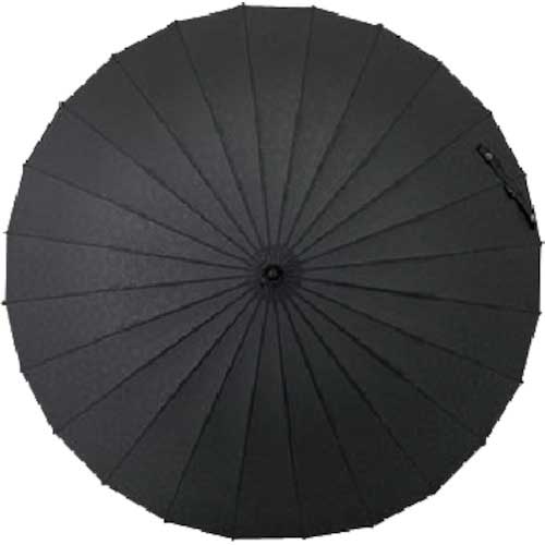mabu 超軽量24本骨傘 江戸 墨 SMV-40291