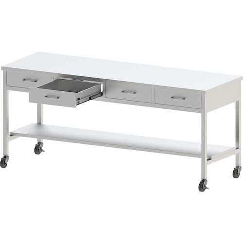 米澤 ステンレス作業台 片面引出付 間口900×奥行600×高さ800 SUS-900D2