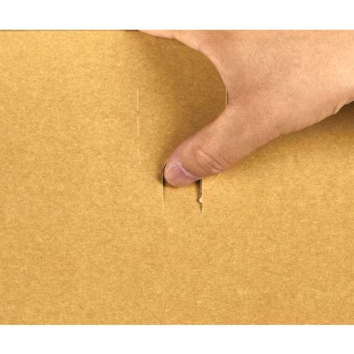 TRUSCO 段ボールケース 開封ガイド付 103L 3辺計1450 TDB604045U-OP