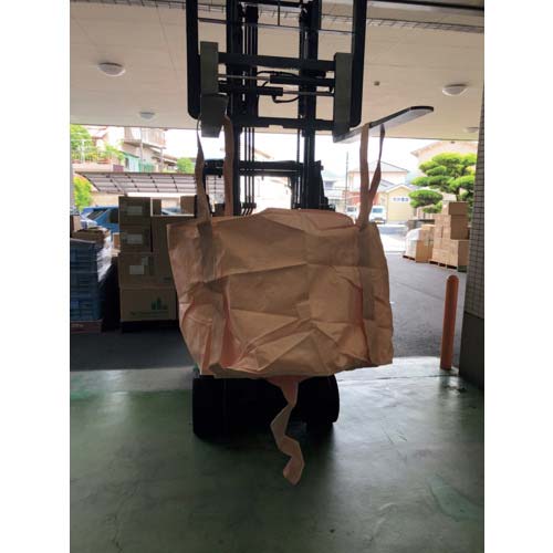 ユタカメイク フレコンバッグ 排出口無 直径1100mm×高さ750mm 500kg W-610