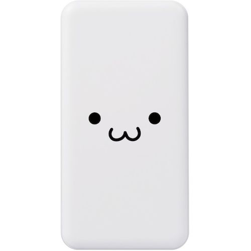 エレコム モバイルバッテリー 10000mAh PD準拠 20W出力 PSE適合 ホワイトフェイス DE-C28-10000WF