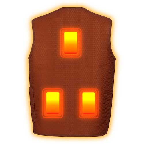 カジメイク ヒートソルジャーベスト ブラック L 8311-91-L