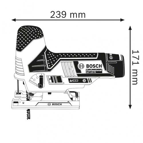 ボッシュ 10.8Vコードレスジグソー+バッテリー充電器セット GST10.8V-LIHSET