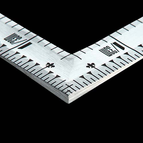 シンワ 曲尺「重宝」尺5裏面角目付 10371