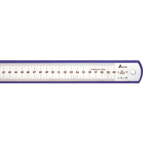 シンワ イモノ尺600mm12伸 16071