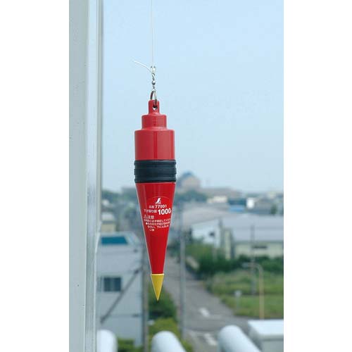 シンワ 下げ振り錘 スイピタ 静止機構付1000g 77991