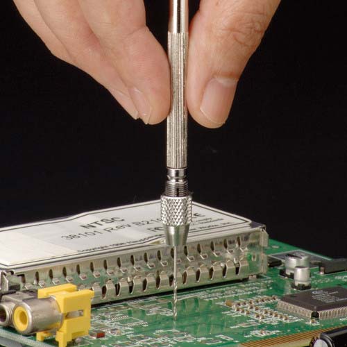 アネックス ピンバイス貫通式 φ0.1〜0.6mm(丸軸径) 90