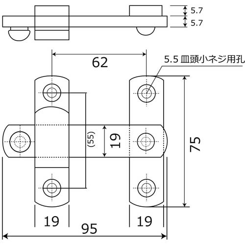 WAKI ユニクロ強力打掛 BK-324 ダイ 90