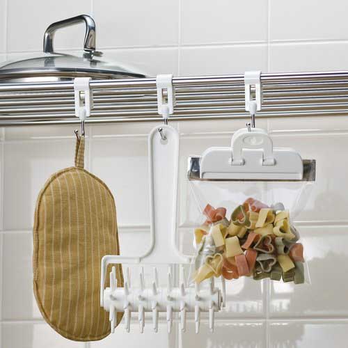 LEC パイプ棚フック(丸パイプ用) H-029