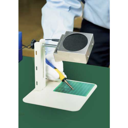 【廃番】コトヒラ LED照明付き卓上ハンダ吸煙機 「集神」 KSG-1000