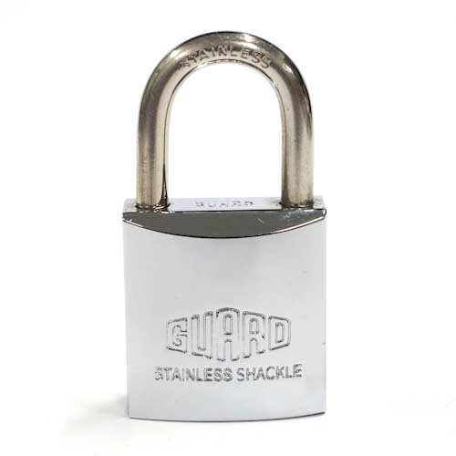 ガード ステンレスシャックル南京錠 25mm 同一キー NO.5000-25KA