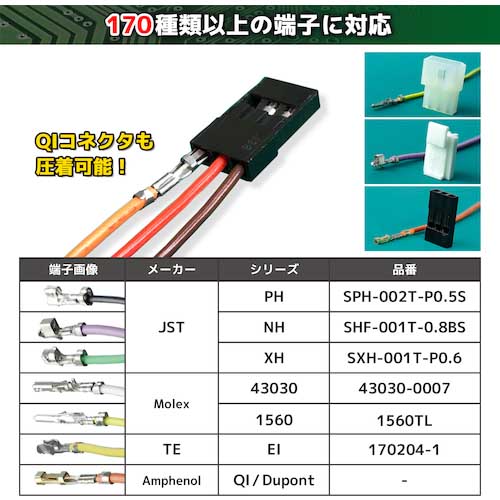 ENGINEER 精密圧着ペンチ PA-24