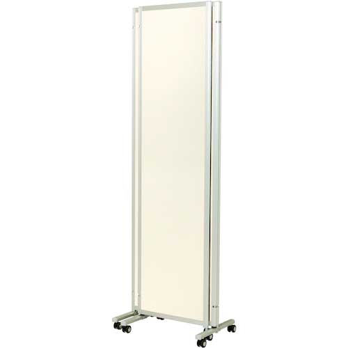 TRUSCO 4連パーテーション H2100 アイボリー TKV4-2100-IV