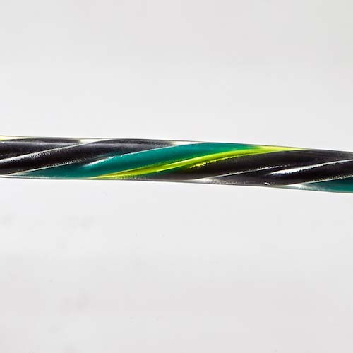 TRUSCO 光るドラムリール 防雨防塵型100V 温度センサー付 アース付 過負荷漏電保護兼用ブレーカー付 30m TRHDL-30M