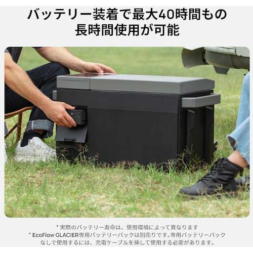 EcoFlow GLACIERシリーズ専用バッテリーパック ZYDBX100-EB
