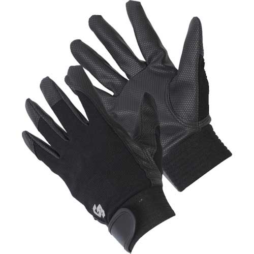 ユニワールド G-BOOST 合成皮革手袋 ブラック M GB-2510-M-BK