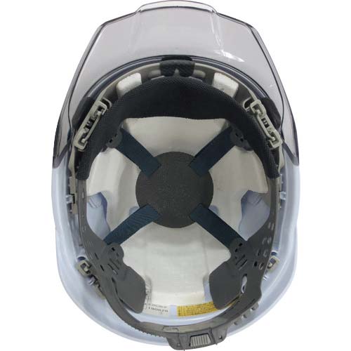 ミドリ安全 ヘルメット SC-21PCLS RA3 KP 侍2 イエロー/スモーク SC-21PCLSRA3-KP-Y/S【納期目安:30日前後】