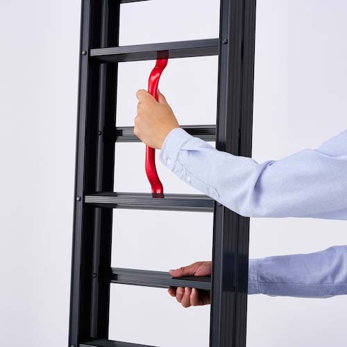 ハセガワ アルミ製 押上式2連はしご LUB2型 4.48m(10068) LUB2-45