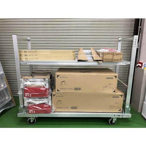 ハセガワ 折り畳み式アルミ棚台車 HTD-204の通販｜現場市場