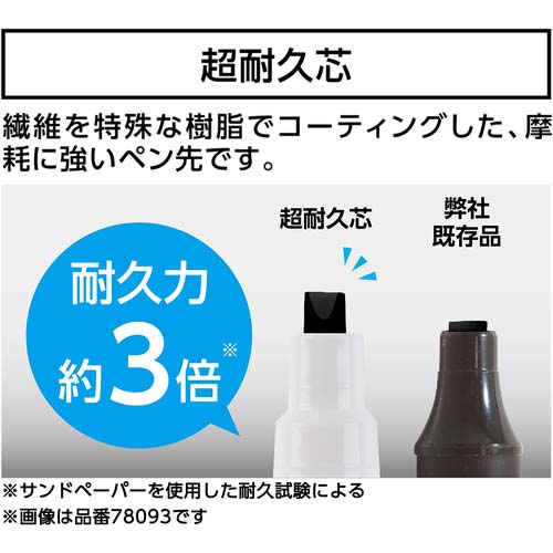 シンワ 墨つけ空っぽマーカー 細字 丸芯 78085