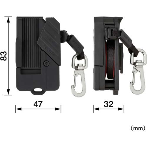 タジマ セフ安全ロープ 樹脂 リール 右用 SFAZ-ROP10