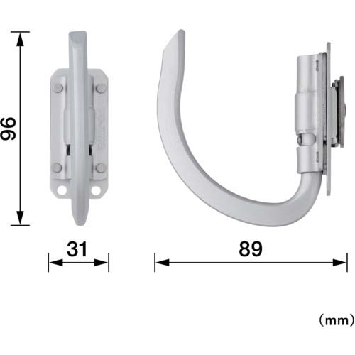タジマ セフ工具ホルダーアルミ スリムJフック 折りたたみ SFSKHA-JF