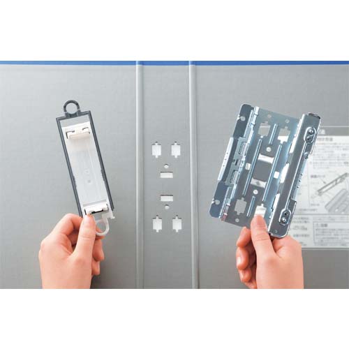 KING JIM キングファイル スーパードッチ<脱・着>イージー A5ヨコ型 青 とじ厚30mm 300枚 2443A-B