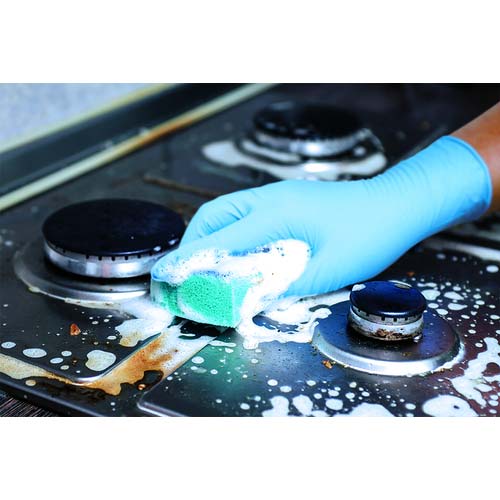 SHOWA 耐薬品手袋 ニトリルゴム製化学防護手袋 使いきりタイプ 100枚入 Sサイズ CD700-S