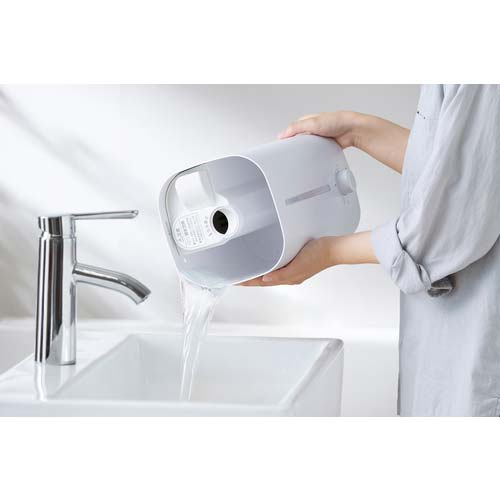 アイリスオーヤマ 107242 上給水超音波加湿器 ホワイト AHM-UU28B-W