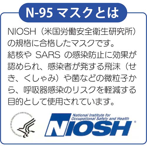 竹虎 サージマスクN-95(折りたたみ式)M 1枚入×10 076078