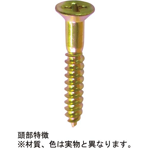 DAIDOHANT HP 真鍮 木ネジ 皿 3.5×25 12本入 10183272