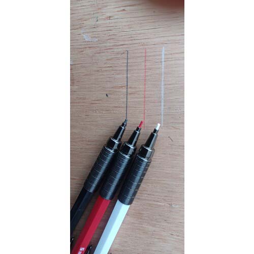 祥碩堂 麒麟 建築用シャープペンシル1.3替え芯6本入 白 140-W6