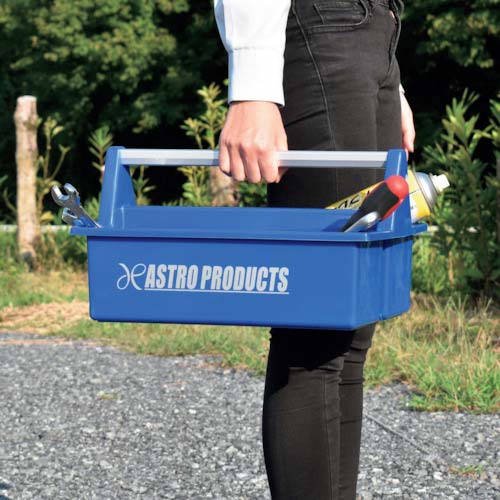 【廃番】アストロプロダクツ プラスチックツールトレー ブルー 2003000002478