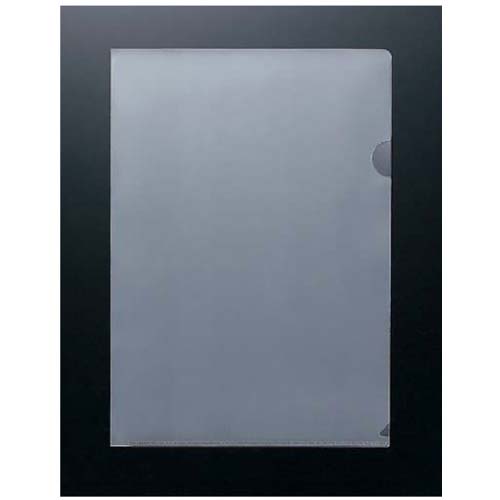 カウネット クリアファイル クリヤーホルダースタンダードA4 透明 100枚 41122068