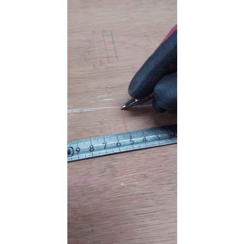 祥碩堂 朱雀 建築用シャープペンシル2.0本体 赤 500-R