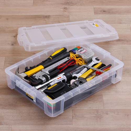 アイリスオーヤマ 299221 BOXコンテナ用フタ C-22R クリア C-22R-CL