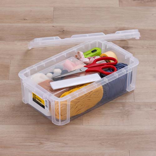 アイリスオーヤマ 299250 BOXコンテナ用フタ C-4.5R クリア C-4.5R-CL