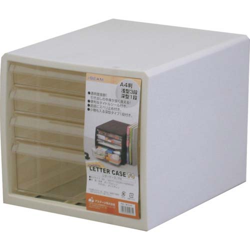 JEJアステージ I.BEAM レターケース F4 ホワイト F4-WH