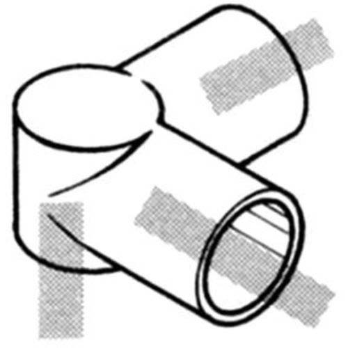 yazaki イレクター Φ28 プラスチックジョイント J-119A アイボリー J-119A-S-IVO