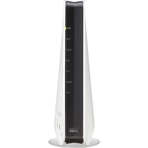 Aterm NEC Wi-Fi 6E(11ax) 6GHz対応 4804+4804+1147Mbps メッシュ中継機能搭載 Wi-Fiホームルーター PA-WX11000T12