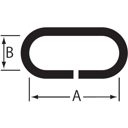 ニッサチェイン ユニクロ鉄リンクC 15m巻 R-IL26-UC