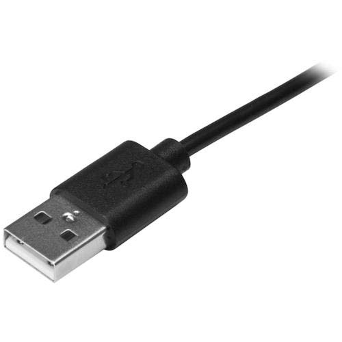 StarTech USB 2.0ケーブル/4m/Type-A - Type-C/480Mbps/オス-オス/ブラック/タイプC A USB2AC4M