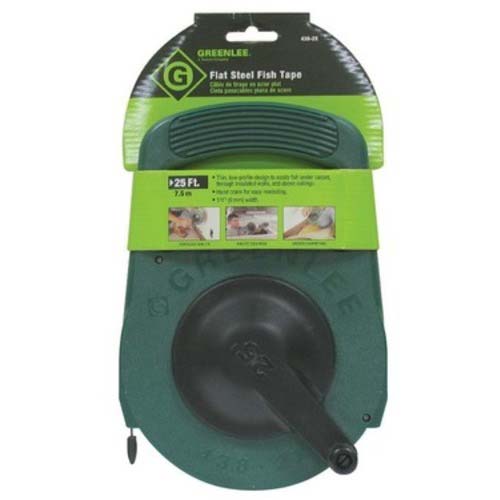 GREENLEE スチール製平型呼び線 438-2X