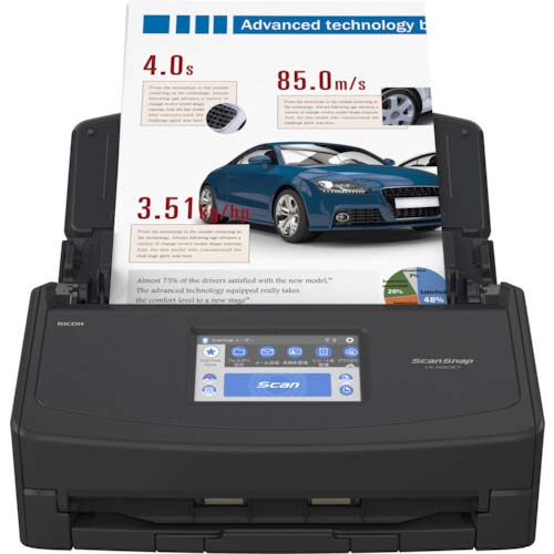 【廃番】ScanSnap iX1600(ブラックモデル) イメージスキャナー FI-IX1600ABK