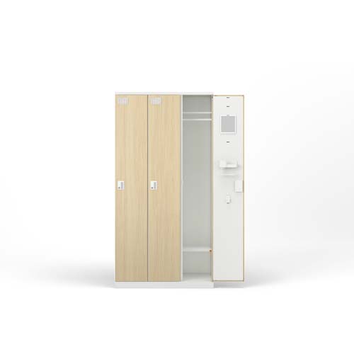 ITOKI ロッカー クローレ1人用 木目ダイヤルタイプ HCE-4511WF-92