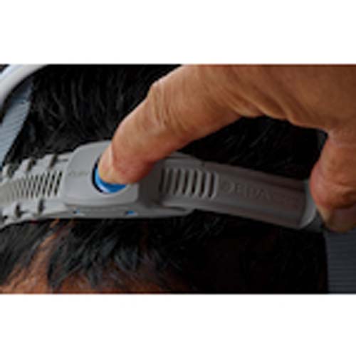 タニザワ エアライト搭載ヘルメット ST#1830-JZ2(EPA) 二層構造高通気タイプ 溝付 ABS製 透明ひさしブラック 帽体マットグリーン(艶消し塗装) 1830-JZ2-V7-MGN-J