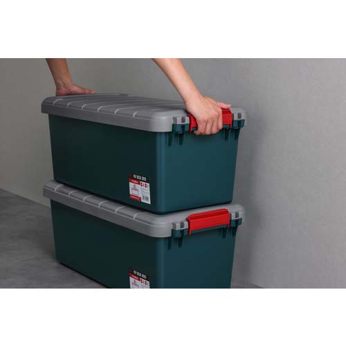 アイリスオーヤマ 299972 RVBOX800 グレー/ダークグリーン RV800R-M